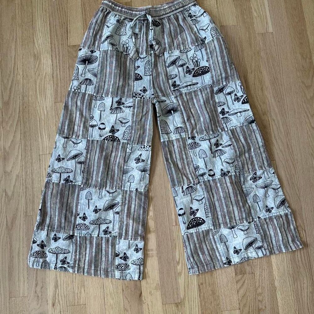 Rising International Small Patchwork Wide Leg Cot… - image 1